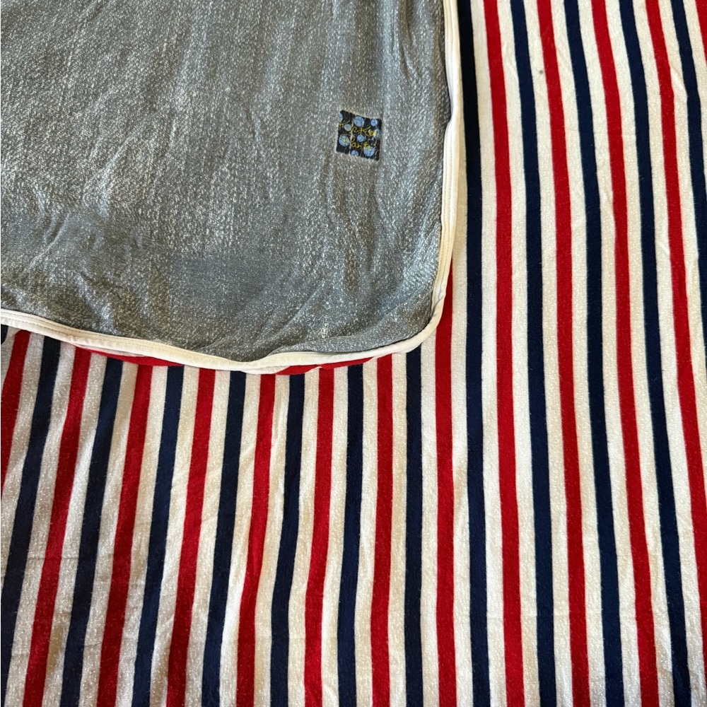 Kickee Pants Patriotic Striped Blanket
